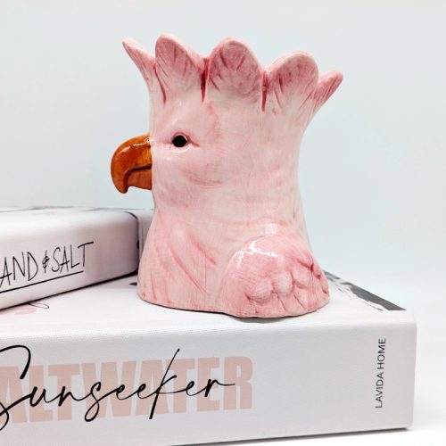 Galah Parrot Ceramic Planter Pot