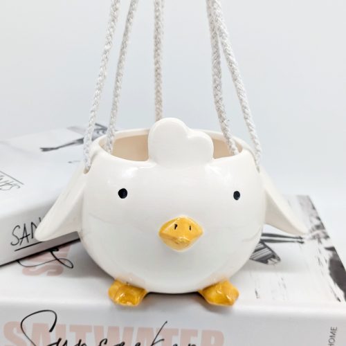Hanging Chick Planter Pot
