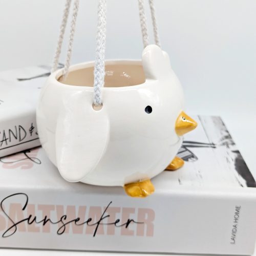 Hanging Chick Planter Pot