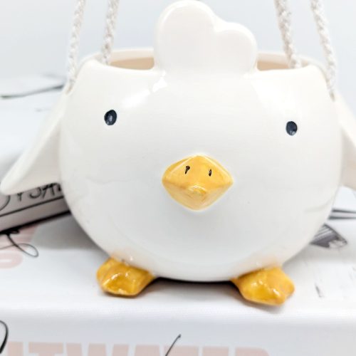 Hanging Chick Planter Pot