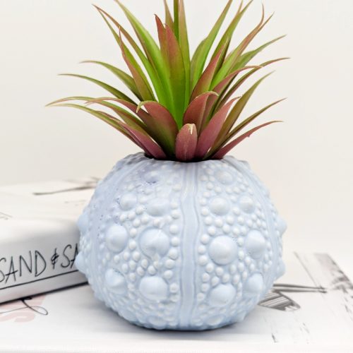 Light Blue Urchin Vase Pot