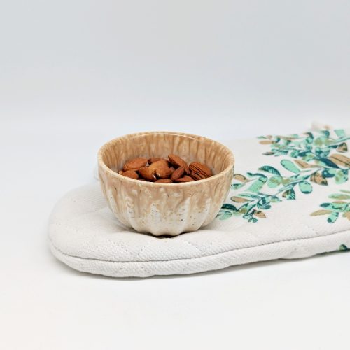 Milky White Ceramic Dish Bowl