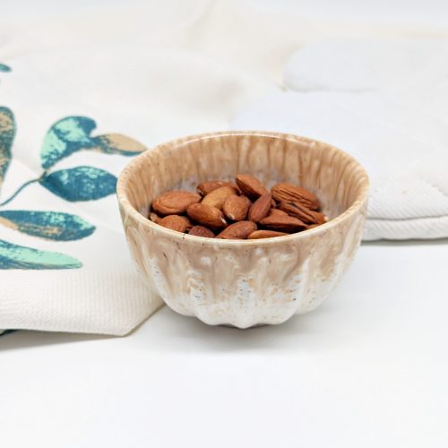 Milky White Ceramic Dish Bowl