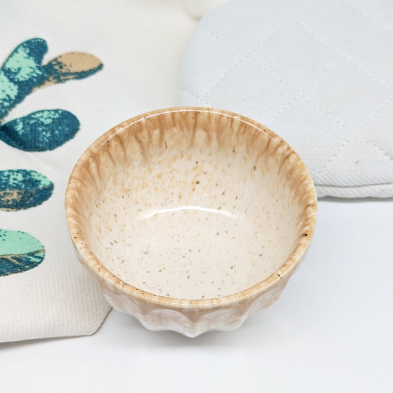 Milky White Ceramic Dish Bowl_h Milky White Ceramic Dish Bowl