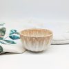 Milky White Ceramic Dish Bowl