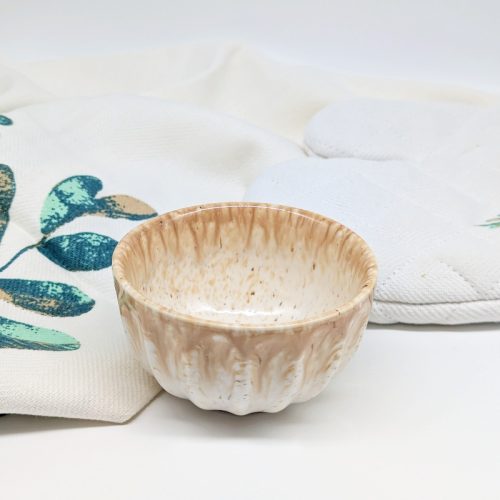 Milky White Ceramic Dish Bowl