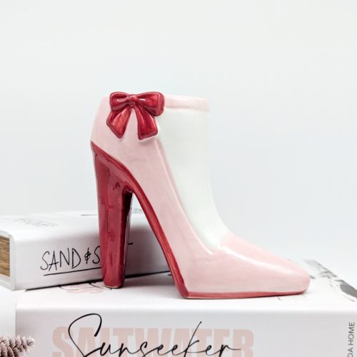 Pink Shoe Ceramic Succulent Planter