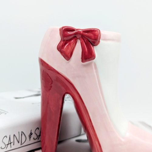 Pink Shoe Ceramic Succulent Planter