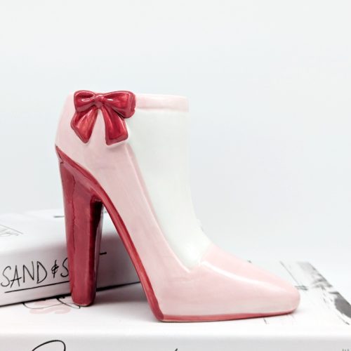 Pink Shoe Ceramic Succulent Planter