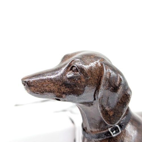 Shiny Dachshund Dog Figurine