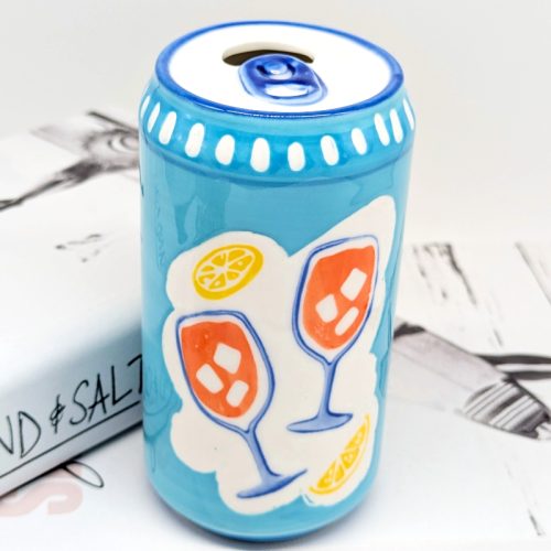 Summer in Soda Can Ceramic Vase