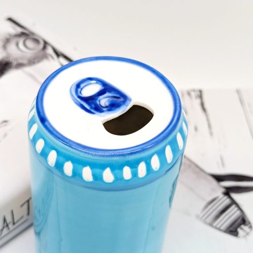 Summer in Soda Can Ceramic Vase