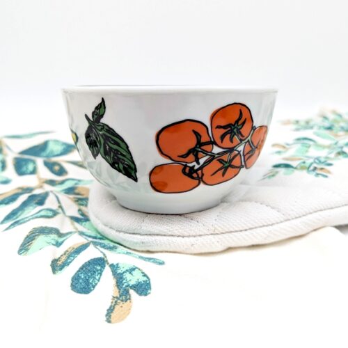 Veggie Fish Ceramic Bowl