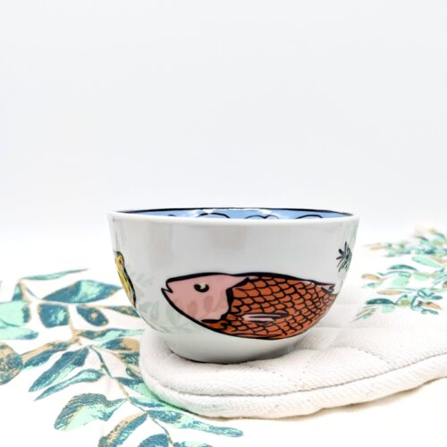 Veggie Fish Ceramic Bowl