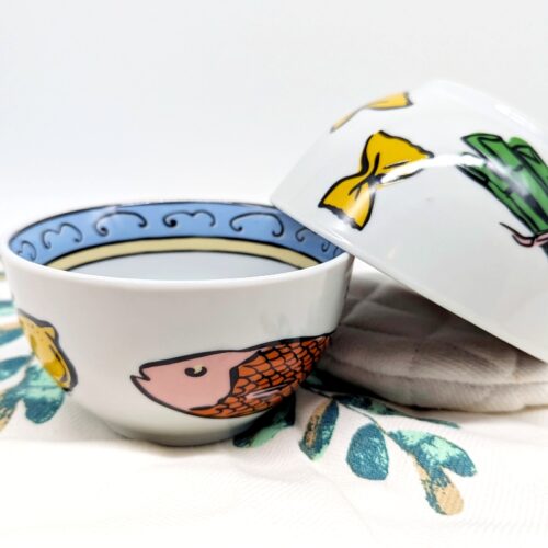 Veggie Fish Ceramic Bowl