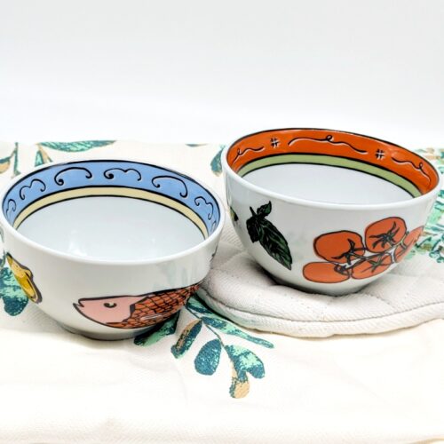 Veggie Fish Ceramic Bowl