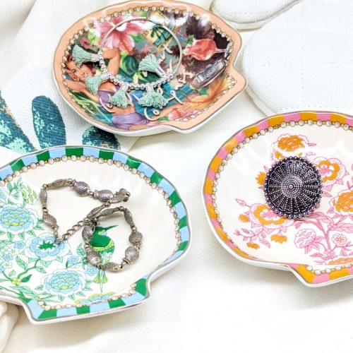 Divine Bird Ceramic Trinket Dish