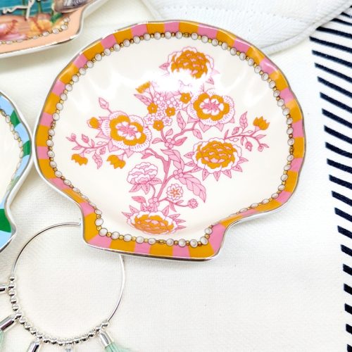 Sunny Flowers Ceramic Trinket Dish