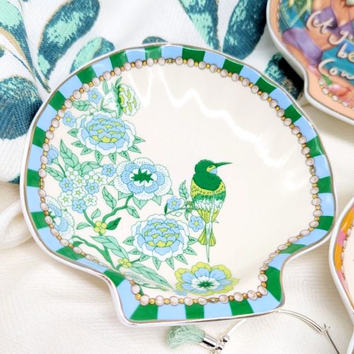 Divine Bird Ceramic Trinket Dish