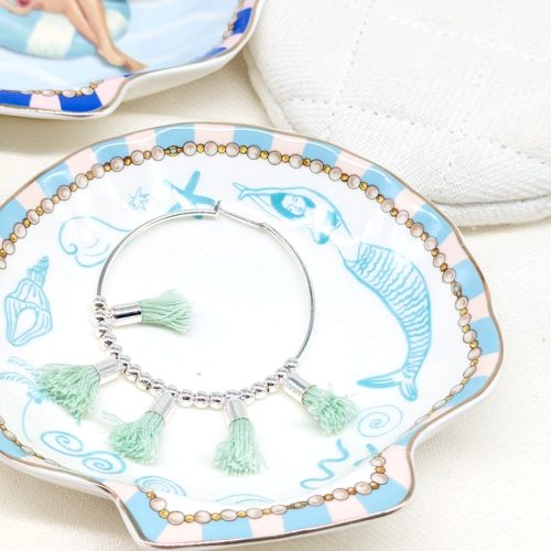 Coastal Mermaid Ceramic Trinket Dish