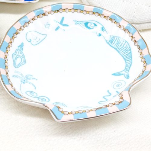 Coastal Mermaid Ceramic Trinket Dish