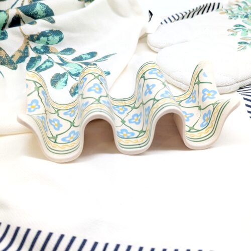 Green Blue Taco Snack Holder