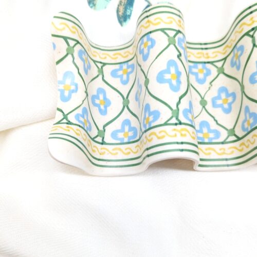 Green Blue Taco Snack Holder