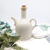 Earthy Ceramic Oil Bottle