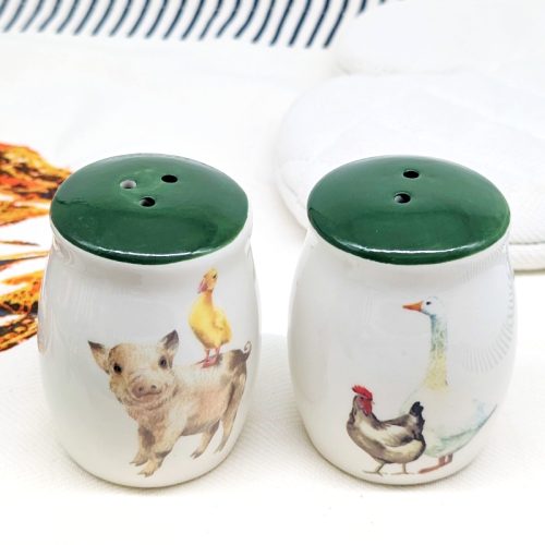Country Animals Salt Pepper Shaker Set
