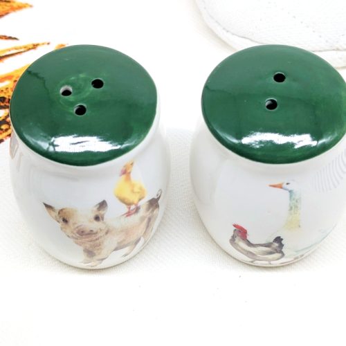 Country Animals Salt Pepper Shaker Set
