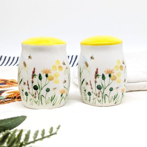Bee Garden Salt Pepper Shaker Set