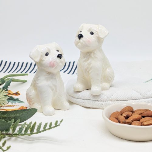 West Highland White Terrier Dog Salt Pepper Shaker Set