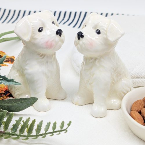 West Highland White Terrier Dog Salt Pepper Shaker Set