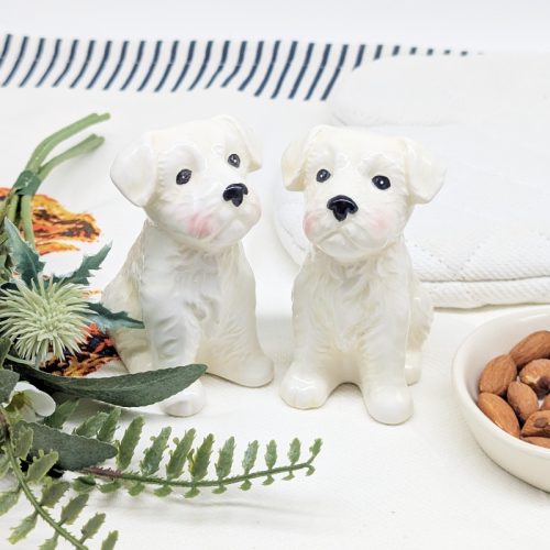 West Highland White Terrier Dog Salt Pepper Shaker Set