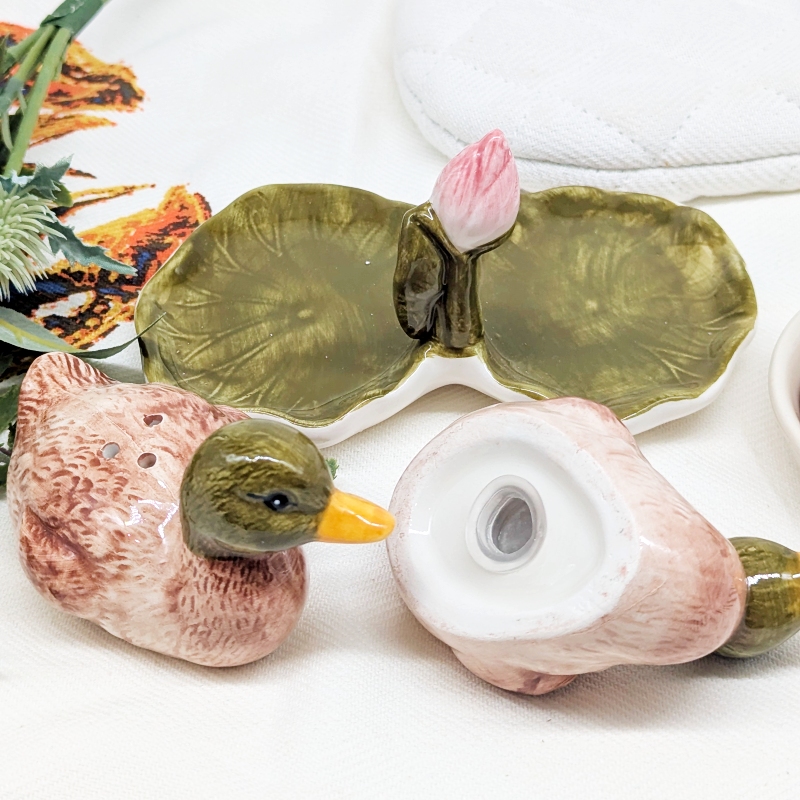 PXL_20251105_031241246 Duck Salt Pepper Shaker Set