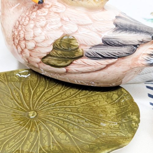 Baby Mommy Duck Ceramic Butter Dish