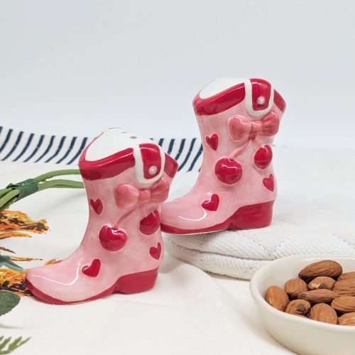 Fruity Boot Salt Pepper Shaker Set