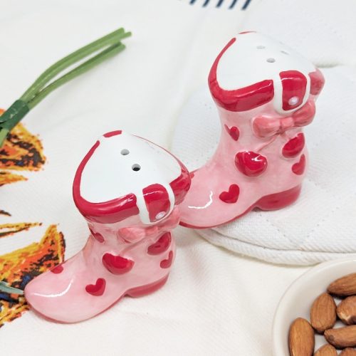 Fruity Boot Salt Pepper Shaker Set