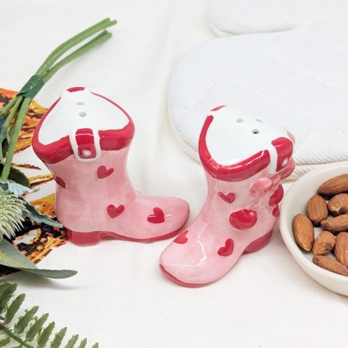 Fruity Boot Salt Pepper Shaker Set