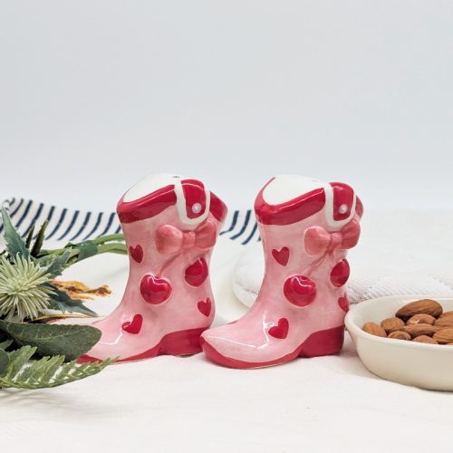 Fruity Boot Salt Pepper Shaker Set