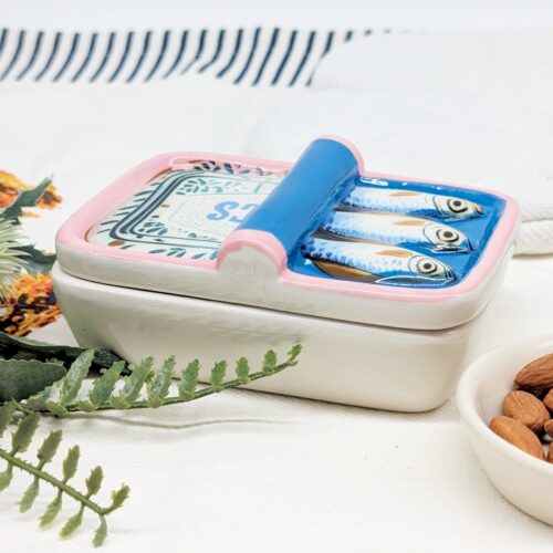 Sardines Ceramic Trinket Dish