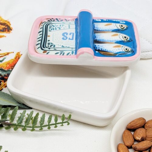 Sardines Ceramic Trinket Dish