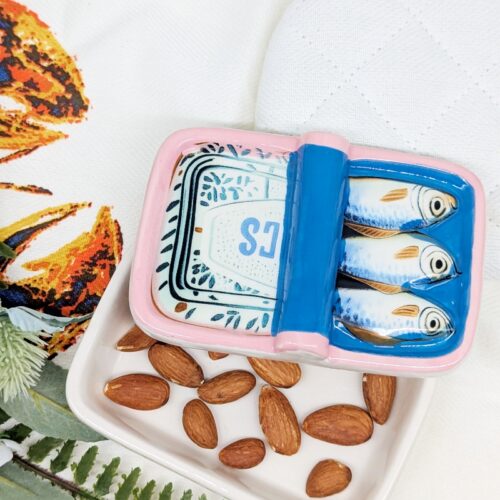 Sardines Ceramic Trinket Dish
