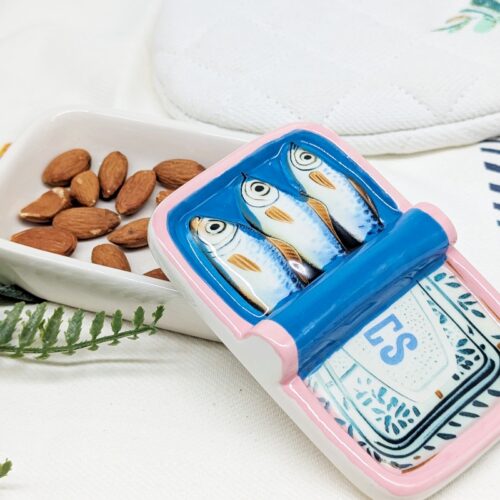 Sardines Ceramic Trinket Dish