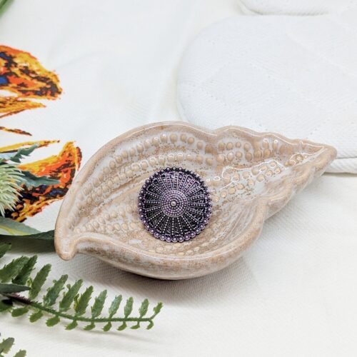 ceramic shell dish, shell trinket dish, coastal decor dish, jewelry dish, ring holder dish, milky white decor, beach home decor, vanity trinket tray, ocean inspired decor, small keepsake dish, ceramic jewelry tray, neutral home decor, gift for her