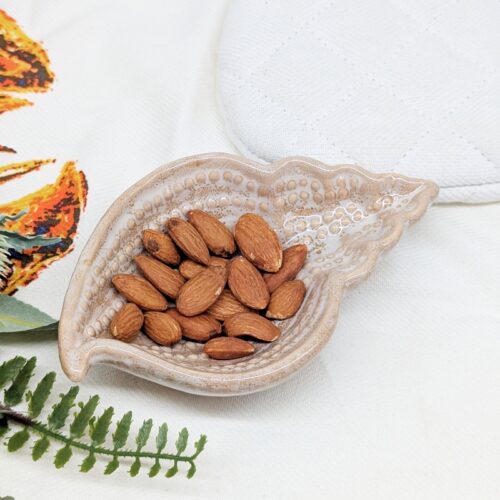 ceramic shell dish, shell trinket dish, coastal decor dish, jewelry dish, ring holder dish, milky white decor, beach home decor, vanity trinket tray, ocean inspired decor, small keepsake dish, ceramic jewelry tray, neutral home decor, gift for her