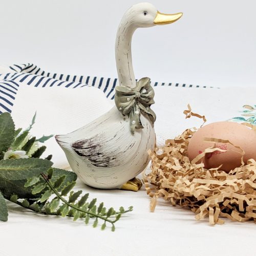 Silly Goose Ornament Figurine