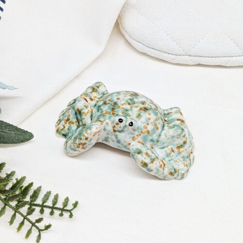Green Ceramic Crab Ornament