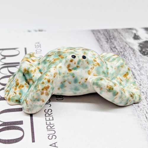 Green Ceramic Crab Ornament