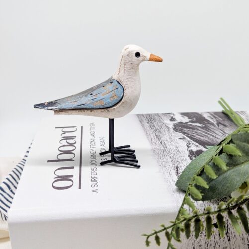 Standing Seagull Bird Ornament